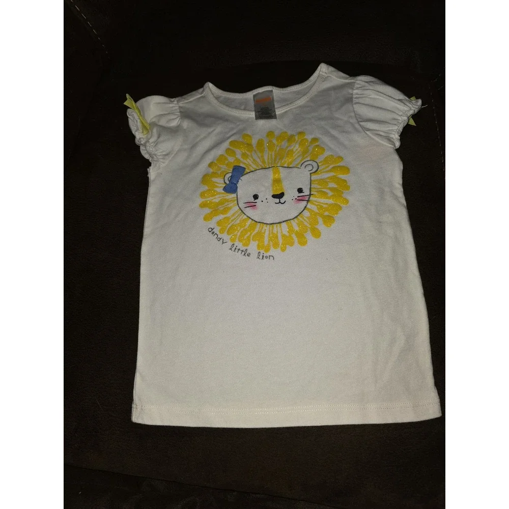 Gymboree pocketful of sunshine dandy little lion dandelion shirt size 4t‎